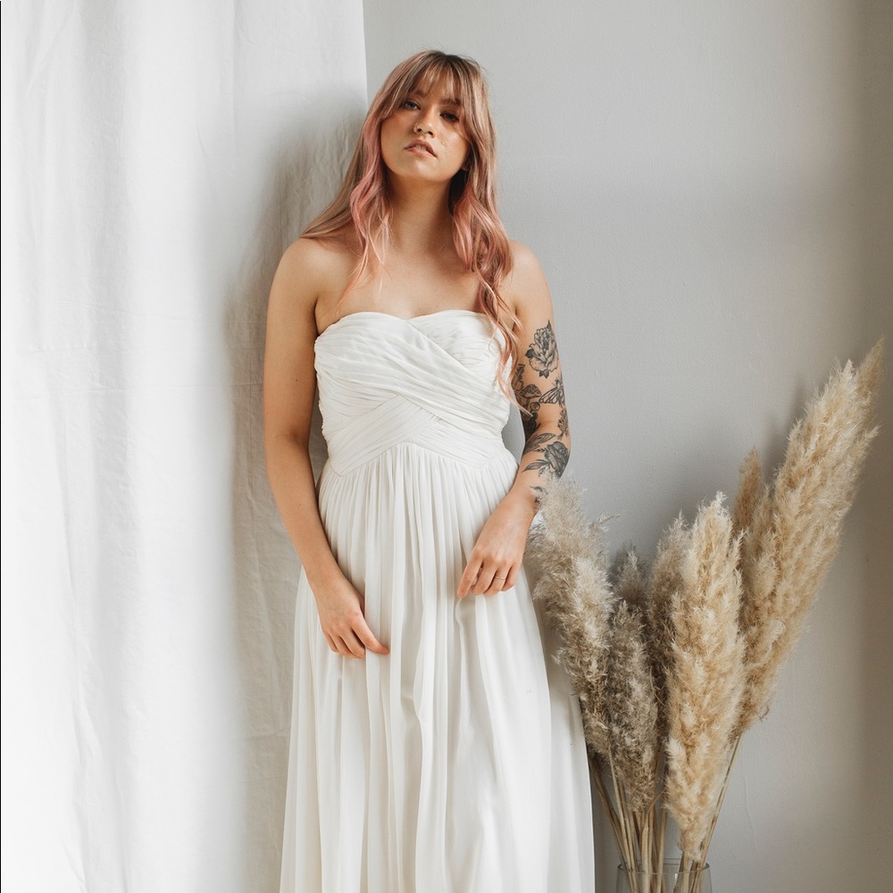 Vintage Anne Taylor Wedding Dress Gown size 2